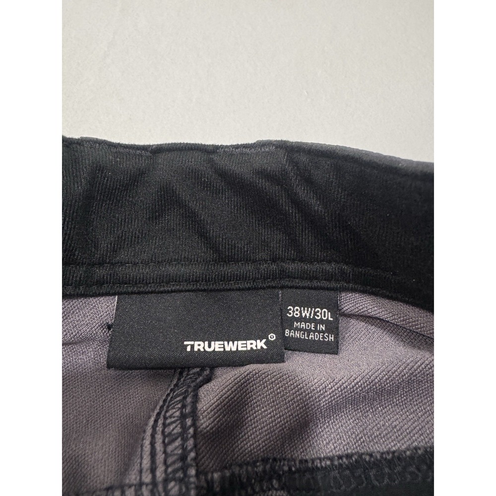 Truewerk T2 Men's Work Pants 38x30 Navy Stretch Utility Cargo Workwear EUC - Picture 6 of 9